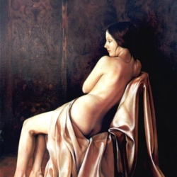 Nudo Artistico Olio su Tela 70x100 realizzato dall'Artista Gianni Baranello
