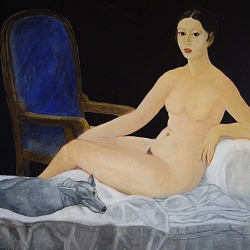 Diana di Emilio De Grazia pittura