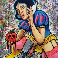 OGM - dipinto dell'artista Fabio Zanchi