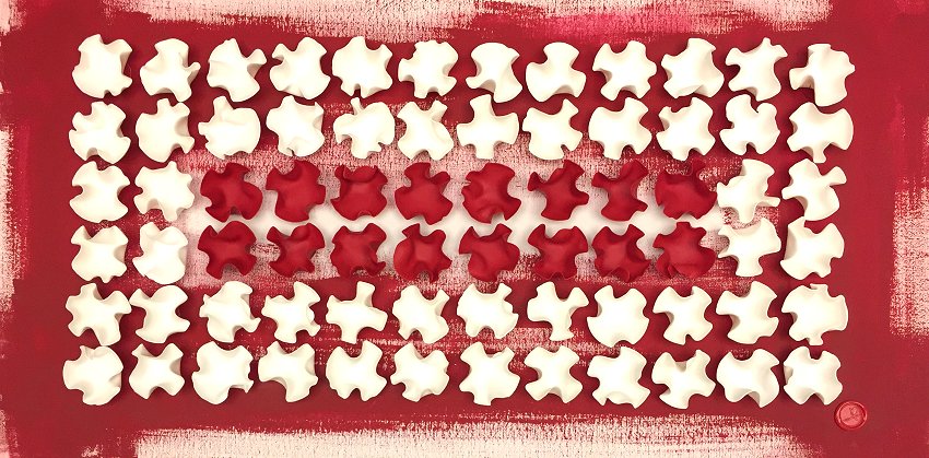 Integration Red&White Arte Roberta Bissoli